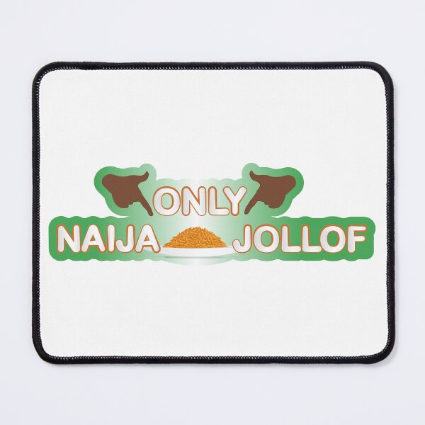 Item preview, Naija Jollof sticker, pritnable art. designed and sold by MeestahKCreates.
