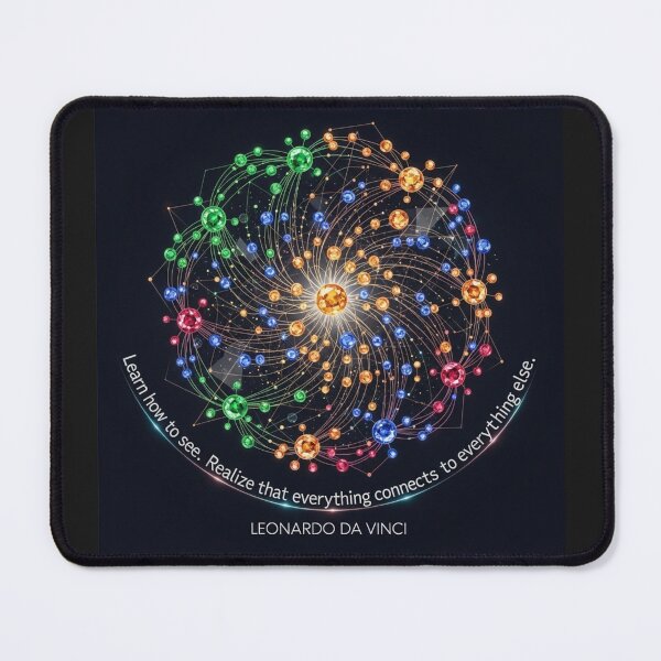 Item preview, The Interconnected Vision - WISDOM WORDS designed and sold by CleverCulture.