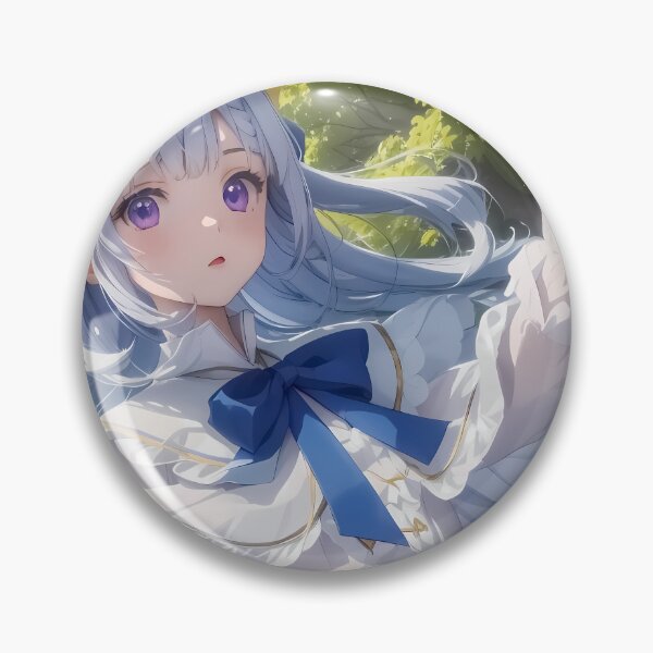 Item preview, Euphyllia Magenta White Dress Blue Ribbons Tenten Kakumei Anime designed and sold by earlobejerk.