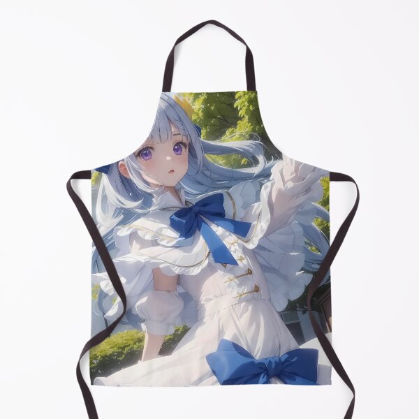 Item preview, Euphyllia Magenta White Dress Blue Ribbons Tenten Kakumei Anime designed and sold by earlobejerk.