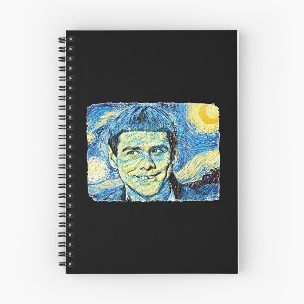 Item preview, Jim Carrey Dumb And Dumber Van Gogh Style  designed and sold by dwightzz1x.