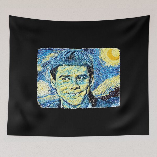 Item preview, Jim Carrey Dumb And Dumber Van Gogh Style  designed and sold by dwightzz1x.