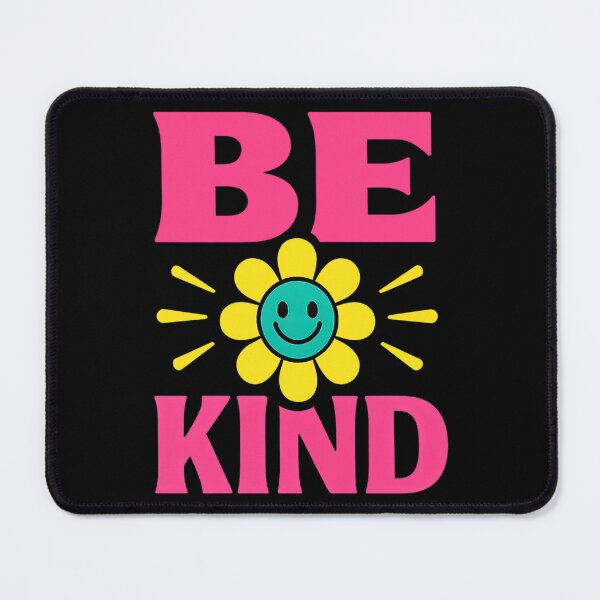 Item preview, Be Kind Retro Flower Positive Vibes Smiley Flower designed and sold by YasminWeissnat.