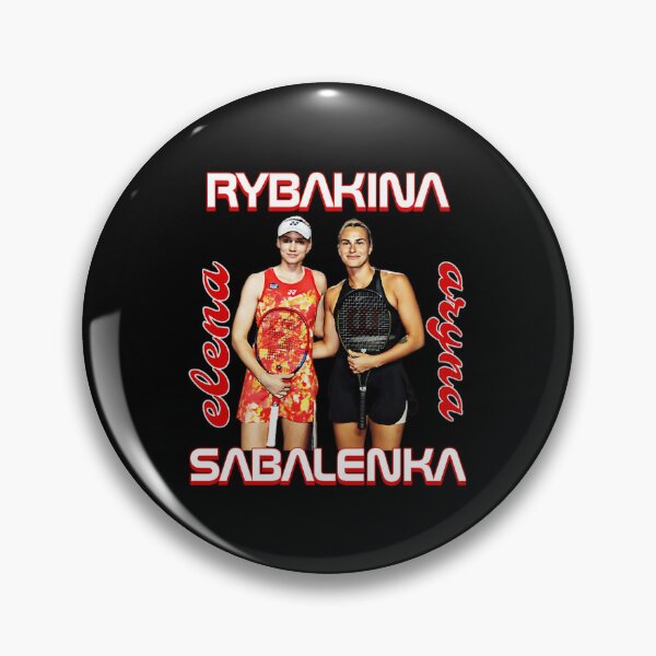 Item preview, Rybakina Sabalenka Tennis Rivalry Poster designed and sold by UgengVintage80.