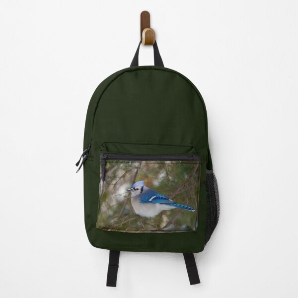 Item preview, Blue jay on a branch designed and sold by Production Art Manon Meilleur.