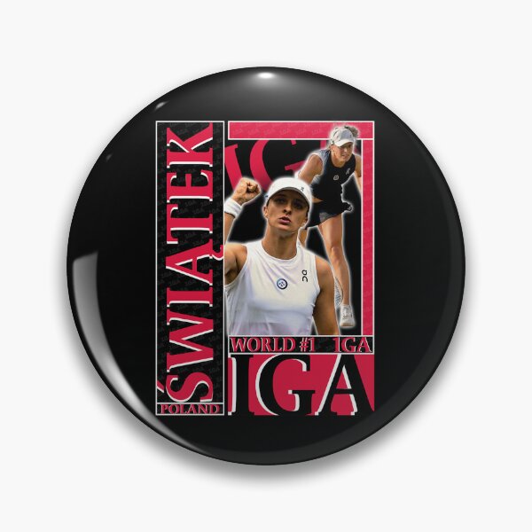 Item preview, Iga Swiatek Retro designed and sold by UgengVintage80.