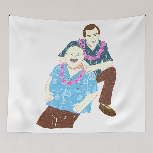 Item preview, Jake and the Fatman - Tropical Risograph designed and sold by toowoosh.