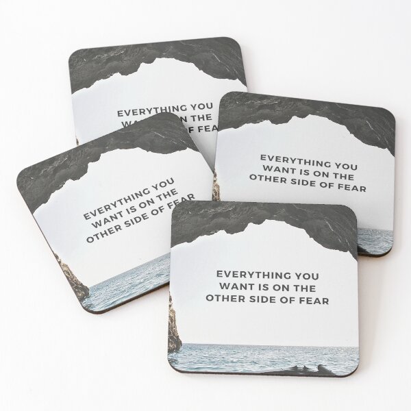 Item preview, Everything You Want Is On The Other Side of Fear designed and sold by powerspice.