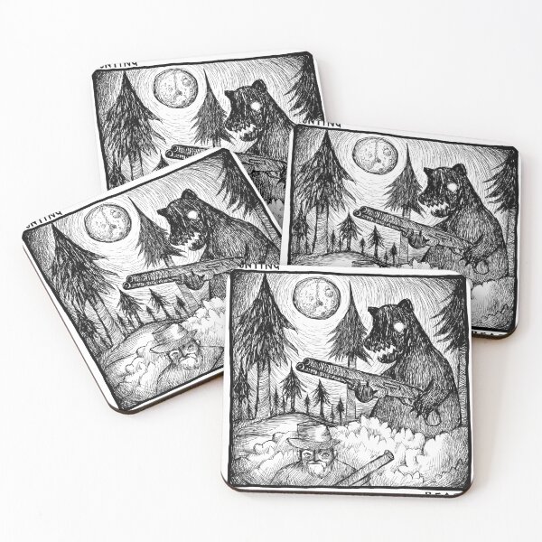 Item preview, Hunting Bears - Illustrated Song Title  designed and sold by bangart.