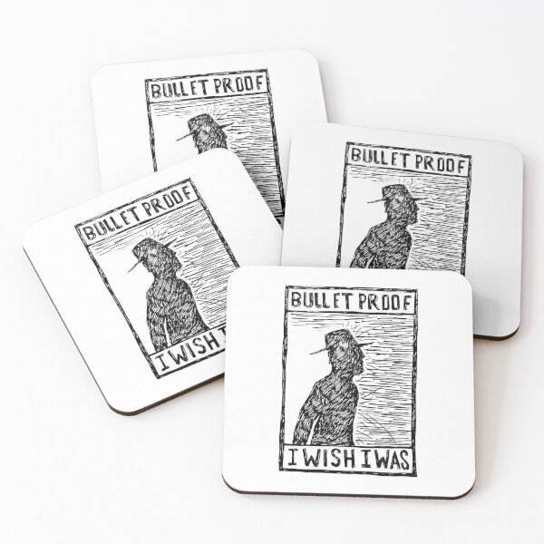 Item preview, Bullet Proof … I wish I was - Illustrated Lyrics  designed and sold by bangart.