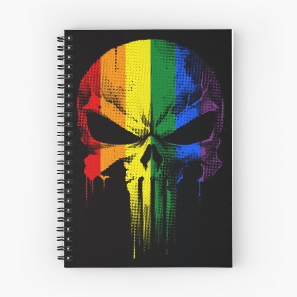 Item preview, Pride Guardian Skull - Halftone designed and sold by Probably Fine Designs.