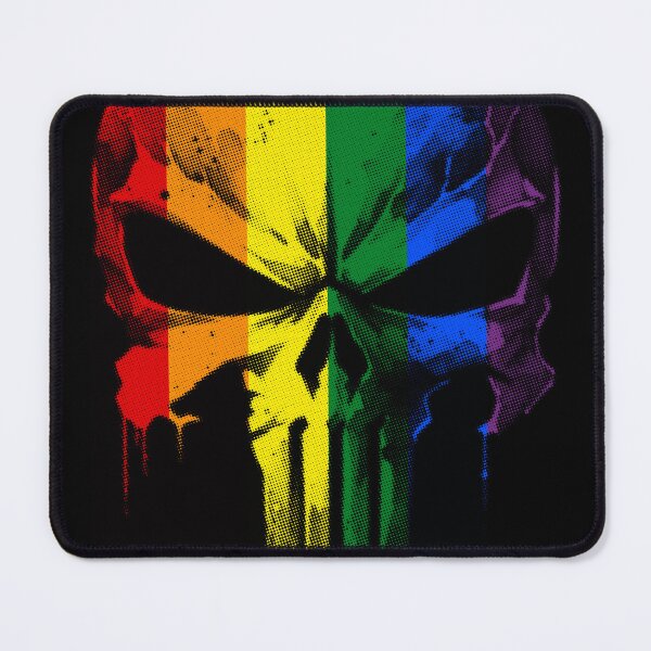 Item preview, Pride Guardian Skull - Halftone designed and sold by Probably Fine Designs.