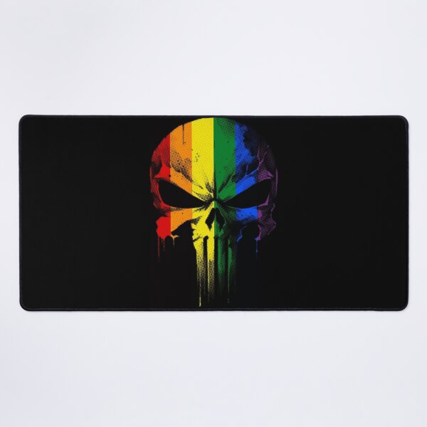Item preview, Pride Guardian Skull - Halftone designed and sold by Probably Fine Designs.
