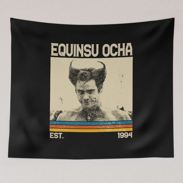 Item preview, Jim Carrey White Devil Equinsu Ocha 1994 Retro Style  designed and sold by dwightzz1x.