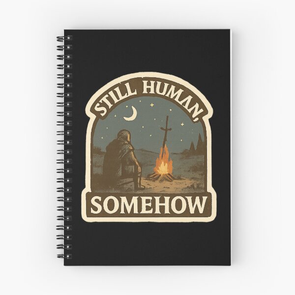 Item preview, Still Human, Somehow” — Lone Ashen one at Firelink Shrine designed and sold by MoondTshirt.