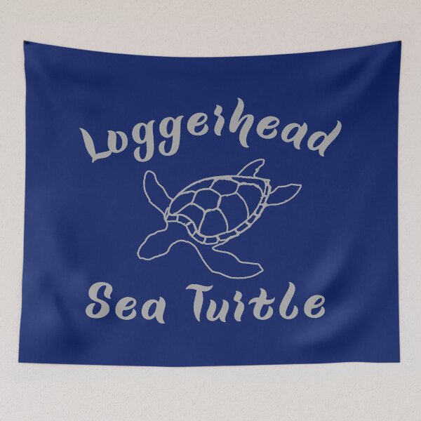Item preview, Loggerhead SeaTurtle (Caretta caretta) – Coastal Art Graphic designed and sold by donwillisjrart.