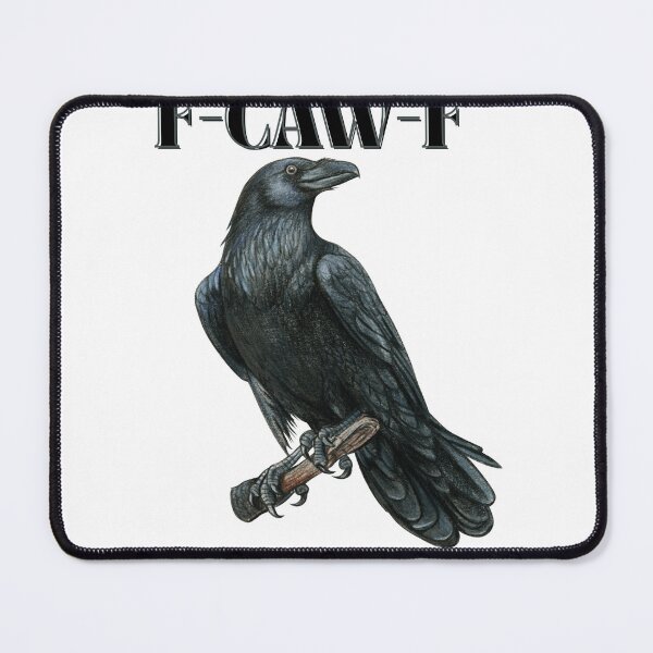 Item preview, F-CAW-F Raven Funny Wordplay Design designed and sold by Omarmadani.