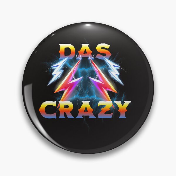 Item preview, THAT CRAZY! - Youth Word 2025 Electric Vibes Graphic - Trending Meme, Youth Word - Modern Style Statement  designed and sold by VintageVisionCulture.