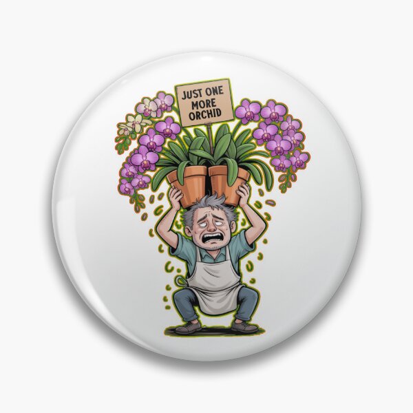 Item preview, Just One More Orchid Funny Orchid Lover Plant Flower Gardening designed and sold by Nzgiftsandmore.