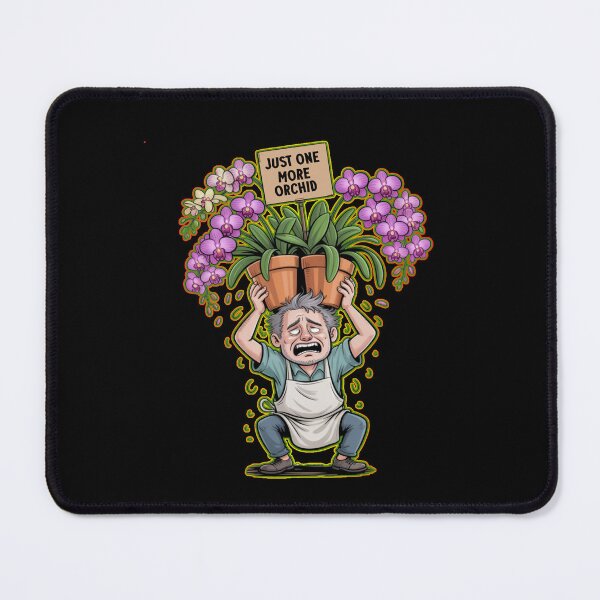 Item preview, Just One More Orchid Funny Orchid Lover Plant Flower Gardening designed and sold by Nzgiftsandmore.