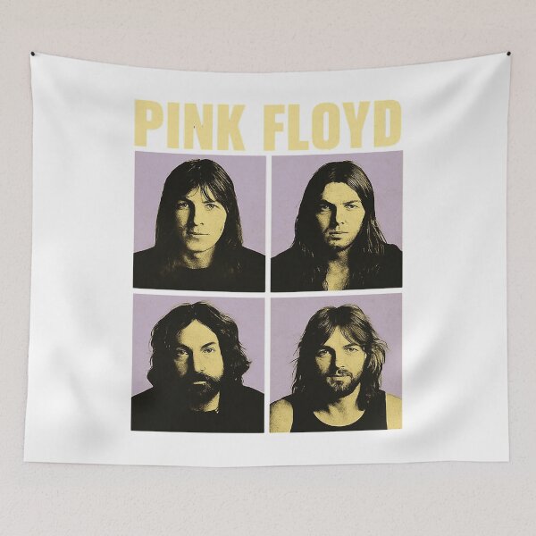 Item preview,  Vintage Pink Floyd Band Portrait Grid designed and sold by Clotilitzsche.