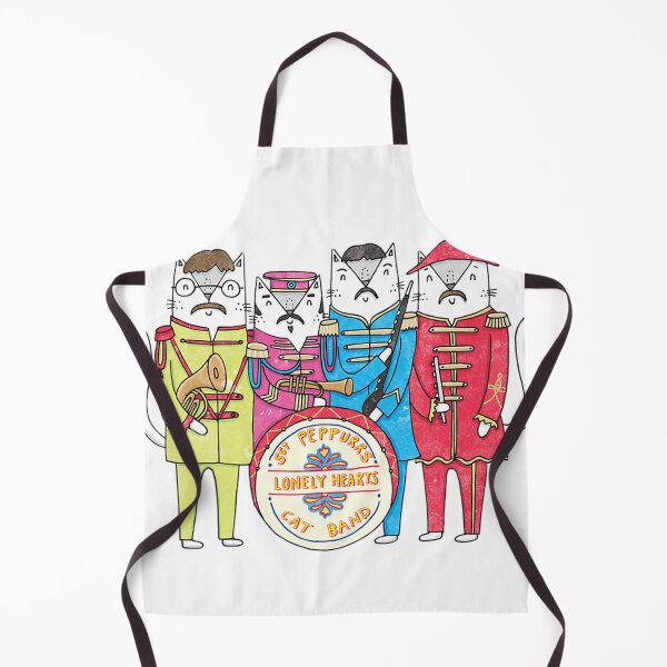 Item preview, Sgt Peppurr'S Lonely Hearts Cats Band designed and sold by Clotilitzsche.