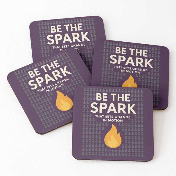 Item preview, Be the Spark – A Flame That Starts Change designed and sold by JM Language Service.