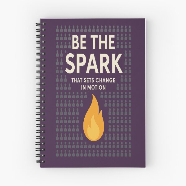 Item preview, Be the Spark – A Flame That Starts Change designed and sold by JM Language Service.