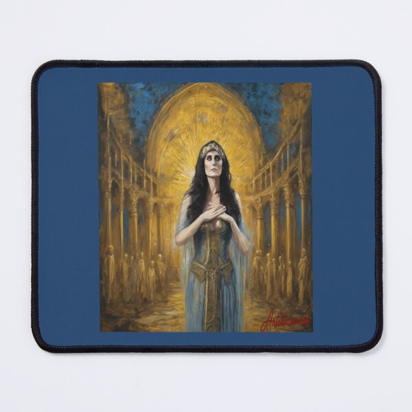 Item preview, "Gothic Priestess: Sharon den Adel in a Temple of Golden Light" designed and sold by Artisticanvas.