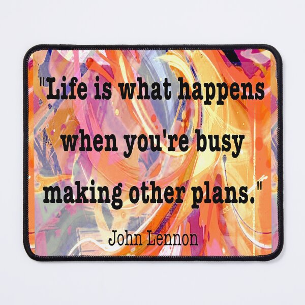 Item preview, John Lennon Quote designed and sold by ViaARTfactory.