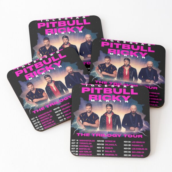 Item preview, Enrique Iglesias Pitbull Ricky Martin The Trilogy Tour  designed and sold by FinleyMahmoo.