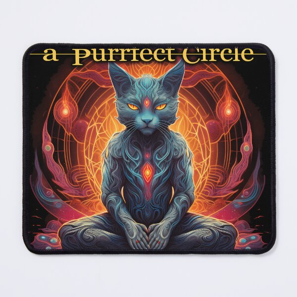 Item preview, A Purrfect Circle - Emeowtive Tshirt designed and sold by cislouqutobwcmc.