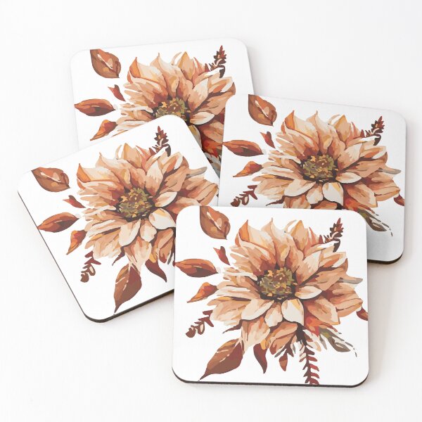 Item preview, Rustic Harvest Blossom – Cozy Autumn Floral Design designed and sold by Anne Brooke Art.
