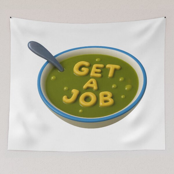 Item preview, SpongeBob / Get a Job Soup designed and sold by DibujandoPorfa.