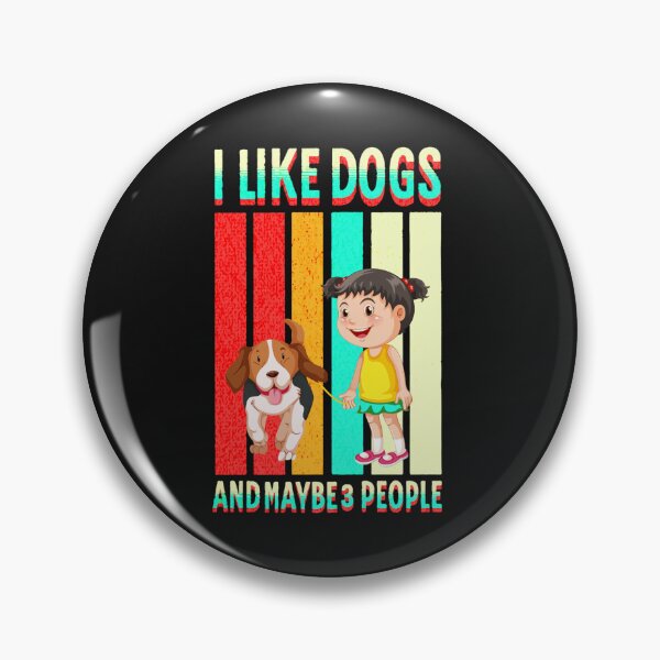 Item preview, I Like Dogs and Maybe  designed and sold by Lenalevtuvis.