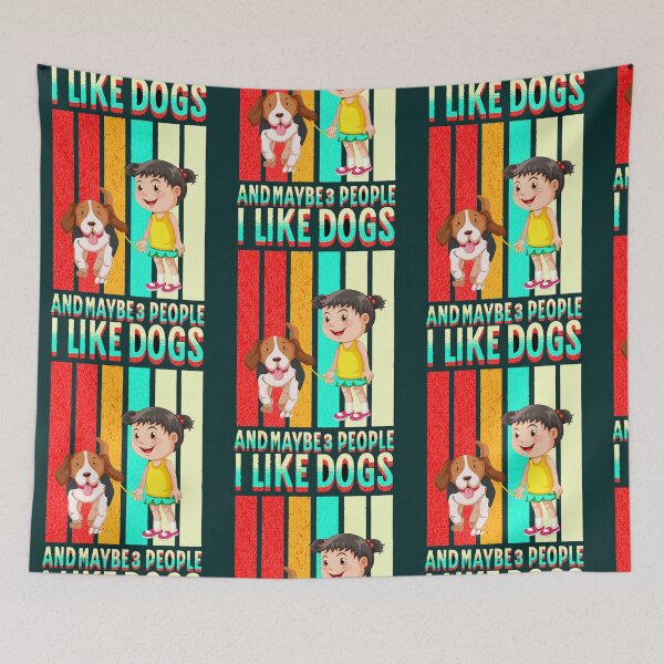 Item preview, I Like Dogs and Maybe  designed and sold by Lenalevtuvis.
