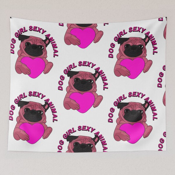 Item preview, Dog Girl Sexy Animal designed and sold by Lenalevtuvis.