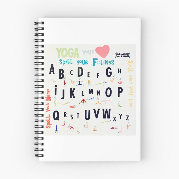 Item preview, Yoga Game - Yoga Your Heart - Spell Your Name, Spell Your Feelings, Spell what you like designed and sold by WildVeda.