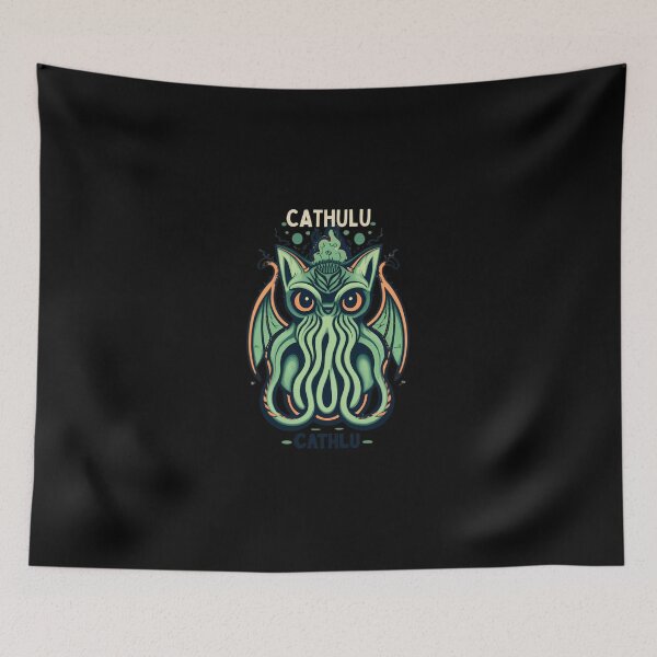 Item preview, A Wild Cathulhu Appears designed and sold by lickowfadembbo.