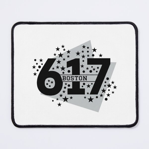 Item preview, Boston 617 Area Code Starburst Typography designed and sold by Apex Designs.
