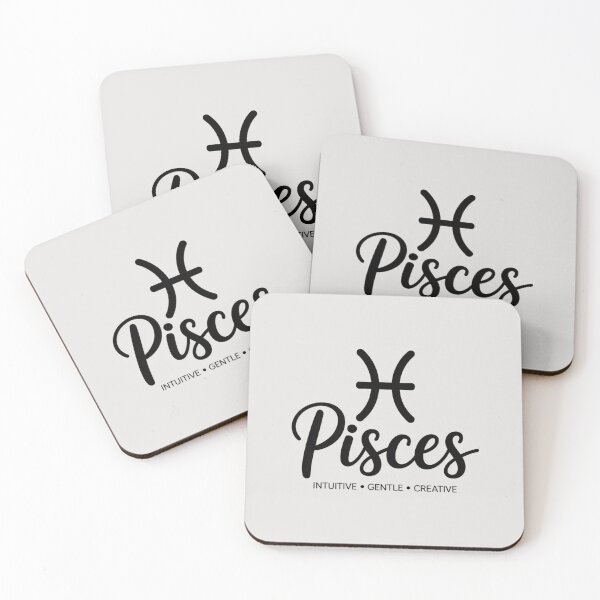 Item preview, Pisces Zodiac | Fish Astrology Symbol Graphic Design (Printed on T-Shirts, Stickers/Decals, Wall Art and More) designed and sold by GRAPHIX444.