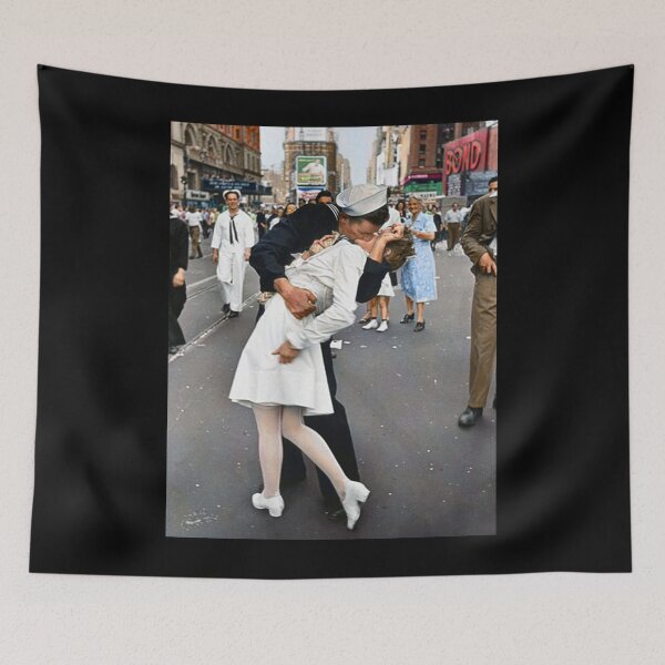 Item preview, V-J Day in New York City designed and sold by TomMertz.