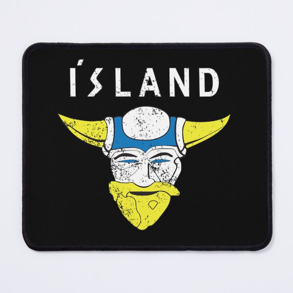 Item preview, Team Iceland Distressed Logo ,The Mighty Ducks Hockey Team designed and sold by NullCallahan.