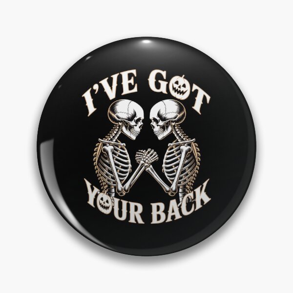 Item preview, Halloween Skeletons I've Got Your Back Funny Joke Costume designed and sold by ticlitule.