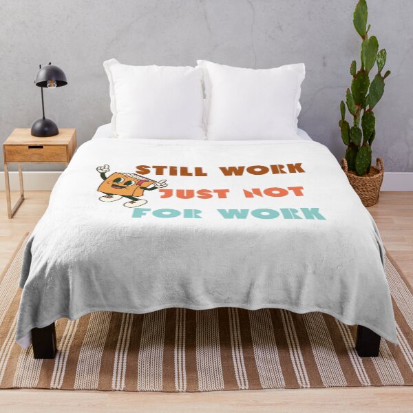 Item preview, Still Work. Just Not for Work | Funny Office Quote T-Shirt for Work Life Balance designed and sold by Still Ronin Art .