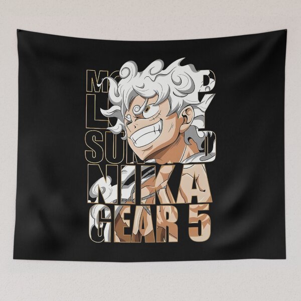 Item preview,  One Piece  Luffy Gear 5 Sun God Nika  designed and sold by Dinaortez.