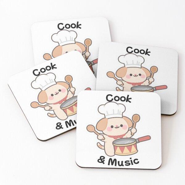 Item preview, Cook and Music Cute Puppy designed and sold by toni-aguilar22.