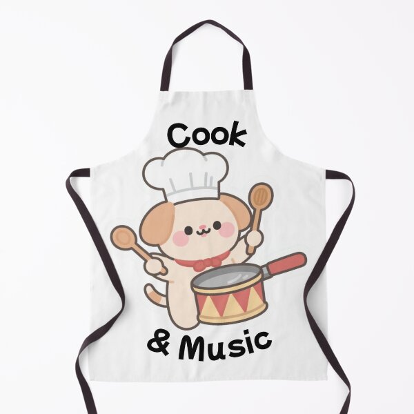 Item preview, Cook and Music Cute Puppy designed and sold by toni-aguilar22.