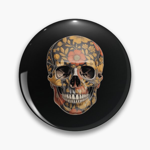 Item preview, Halloween Skull  Trendy Patchwork Spooky Ghost designed and sold by ticlitule.