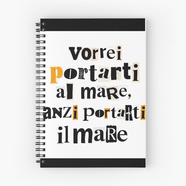 Item preview, Vorrei Portarti Al Mare Anzi Portarti Il Mare Coez designed and sold by TIMOTARTINEZ.